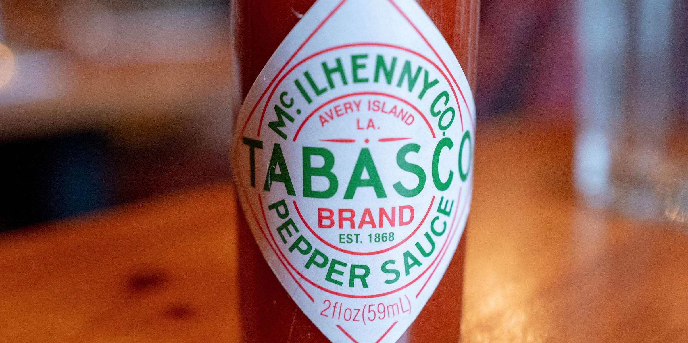 Tabasco Hot Sauce Keychain (Real Bottle of Tabasco)