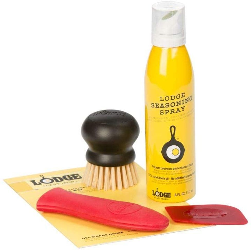 Caron & Doucet - Ultimate Cast Iron Set: Seasoning Oil, Cleaning Soap &  Restoring Scrub