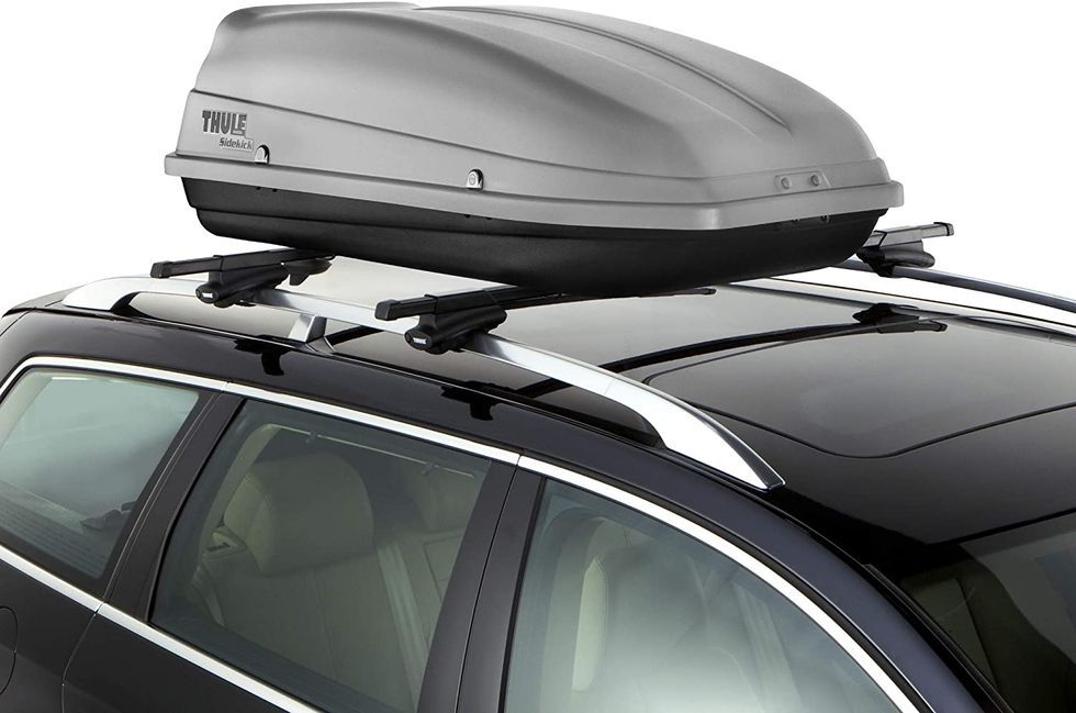 Roof discount rack bin