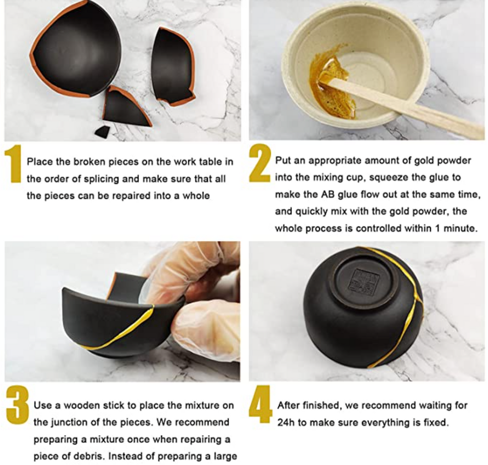 This Ceramic Repair Kit Teaches That Just Because Something Is Broken, it  Doesn't Mean It's Not Beautiful - 22 Words