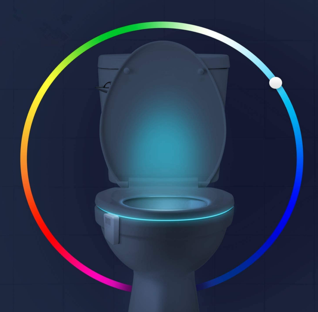 illumiBowl Toilet Projector Night Light: 2-Pack