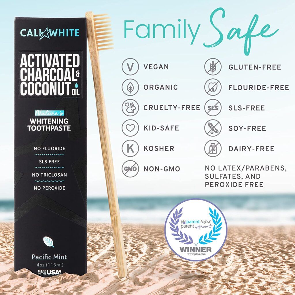 This Coconut Toothpaste Gets Your Teeth as White as Coconut