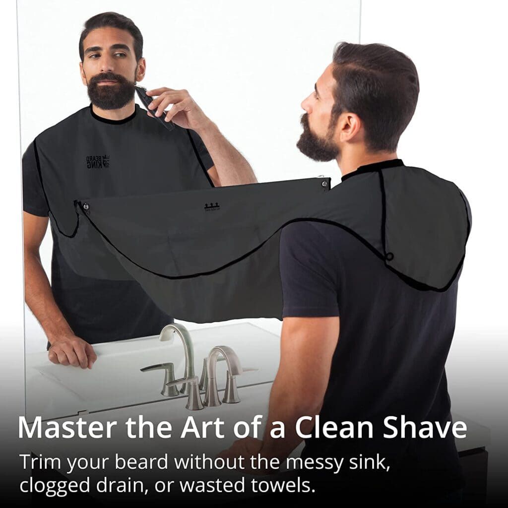 Catch Every Hair with This Beard Cape