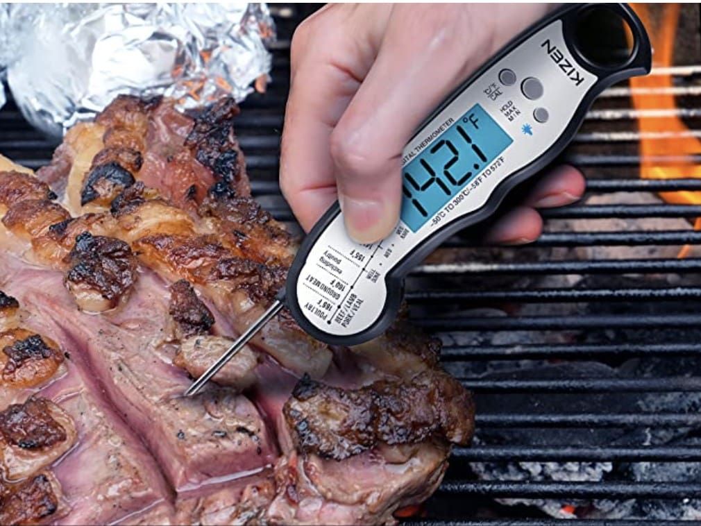 Serve Steak Just Right with This Thermometer