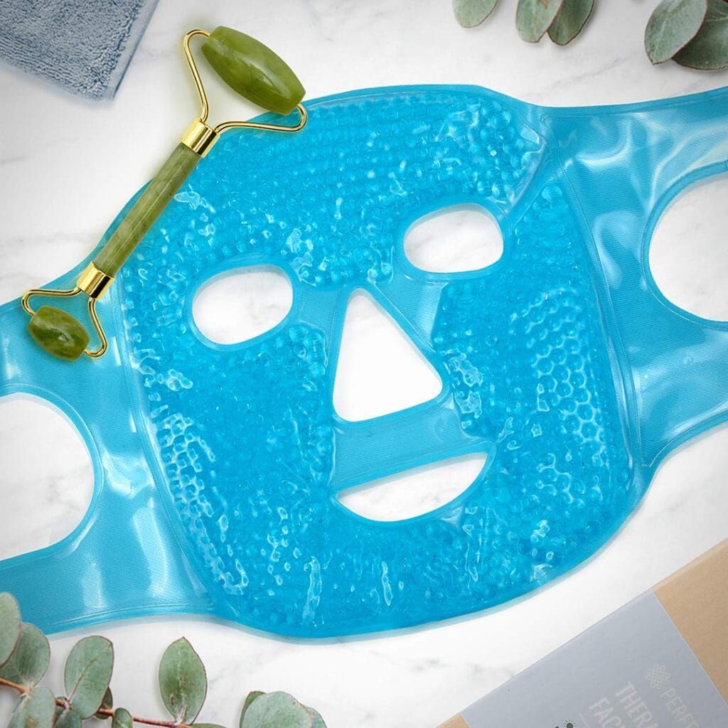 Gel Mask And Jade Roller Set 