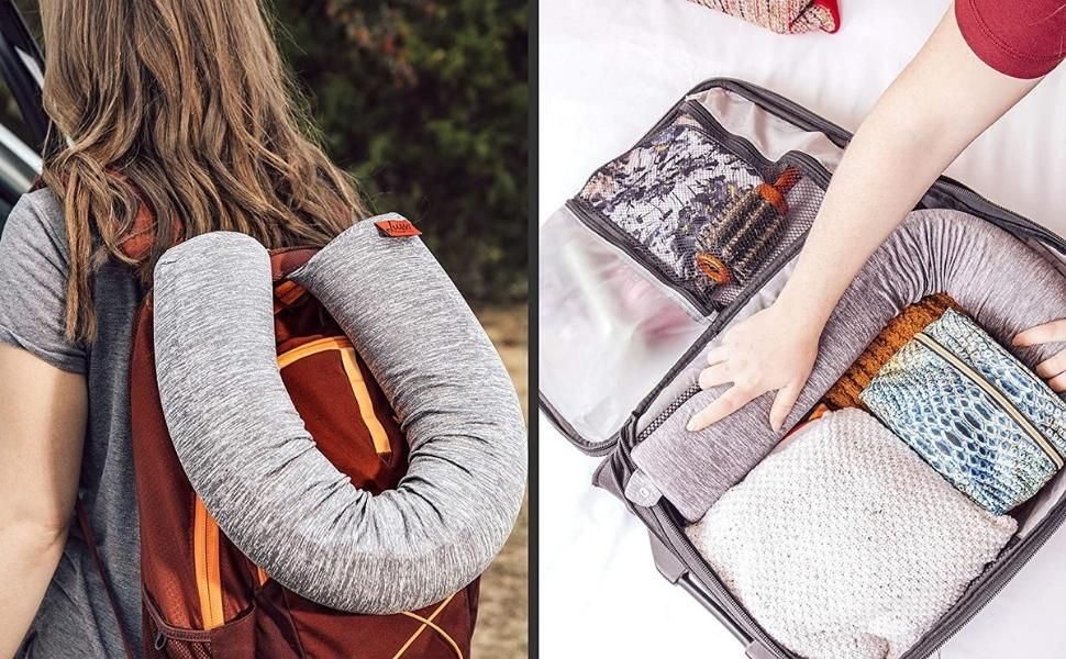 Stay Comfy Outdoors with This Pillow