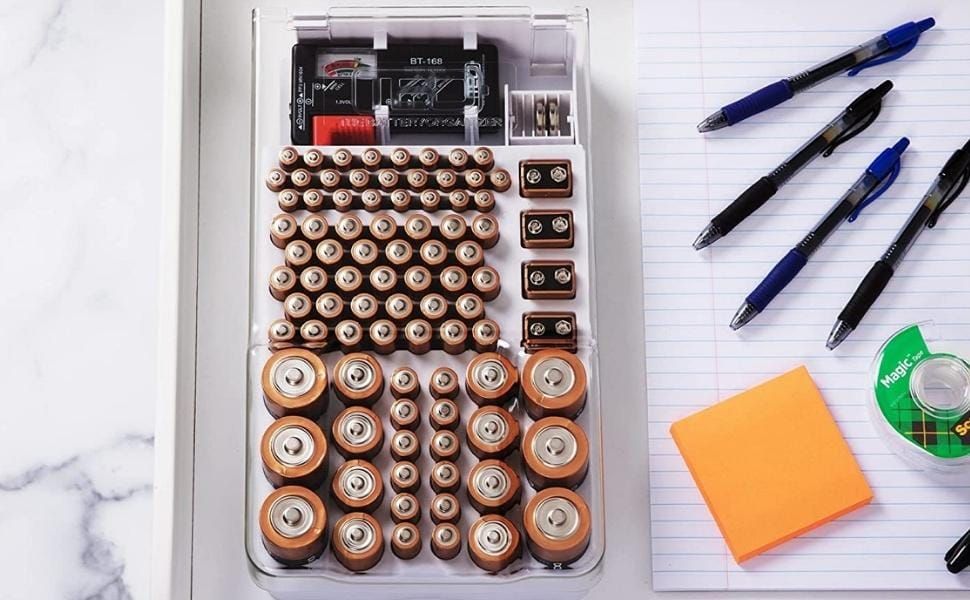 Time to Organize the Battery Drawer
