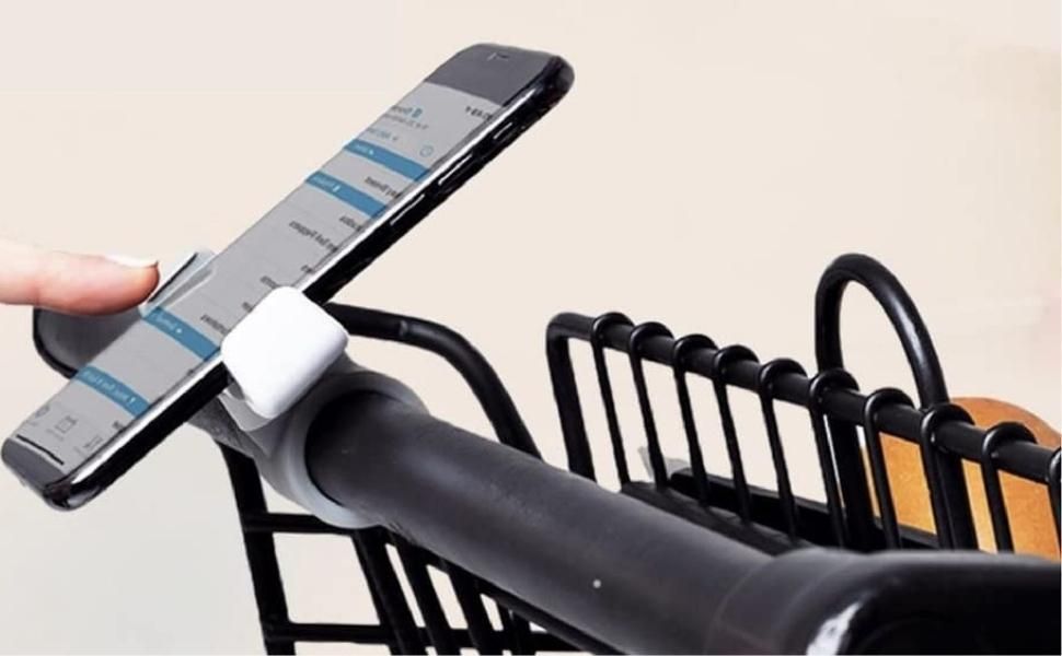 Clip Your Phone to the Shopping Cart