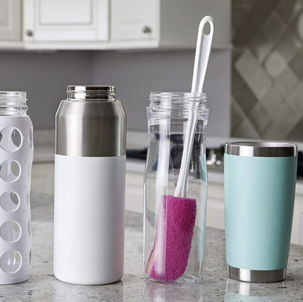 bottle scrubber