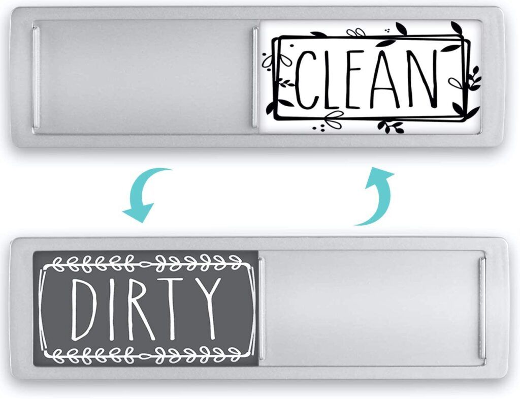 dishwasher signs