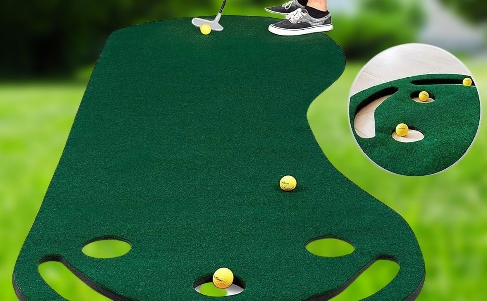 Turn Your Patio Into a Putting Green with This Mat