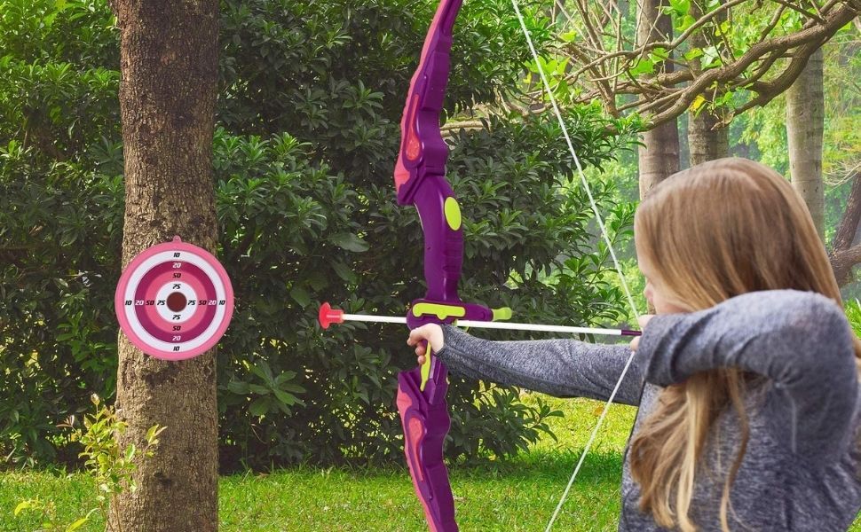 Hit the Bullseye with This Bow and Arrow Set