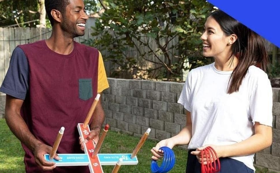 This Ring Toss Game is Fun for All Campers