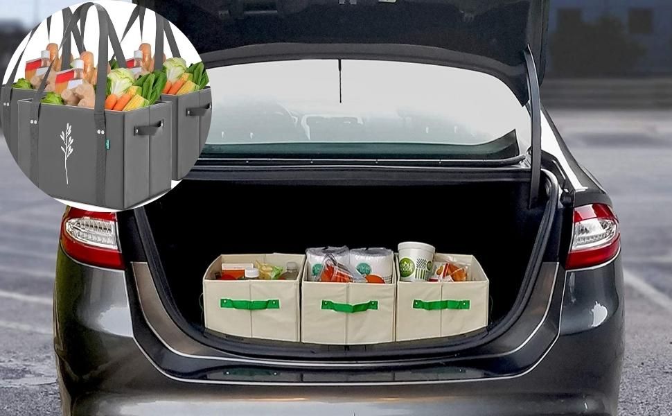 Prevent Grocery Messes in the Trunk with These Bags