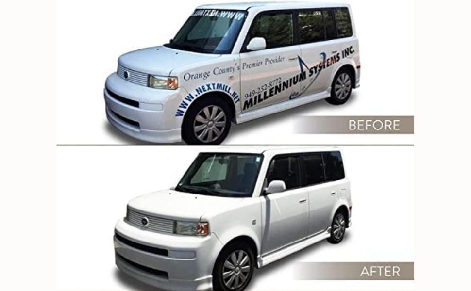 Get Rid of Old Stickers with This Decal Remover