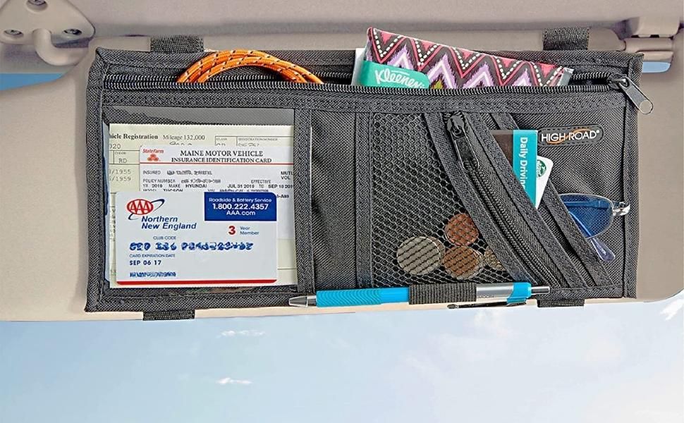 Keep Your Insurance and Registration Handy with This Pocket