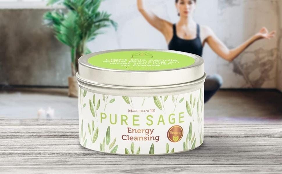One Candle for Good Energy and Good Smells