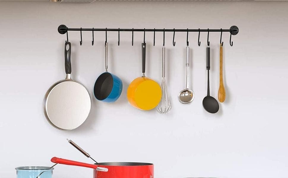 Hang Your Pots and Pans with This Rail