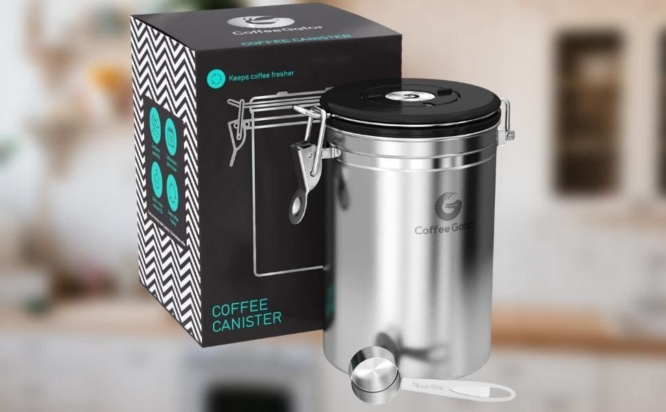 Keep Coffee Fresh with This Canister