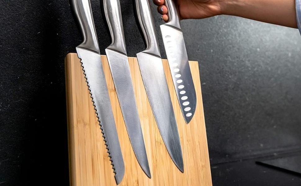 Display Your Knives Proudly with This Set