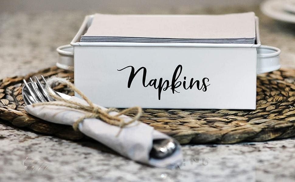 Keep Hands Clean with This Napkin Holder