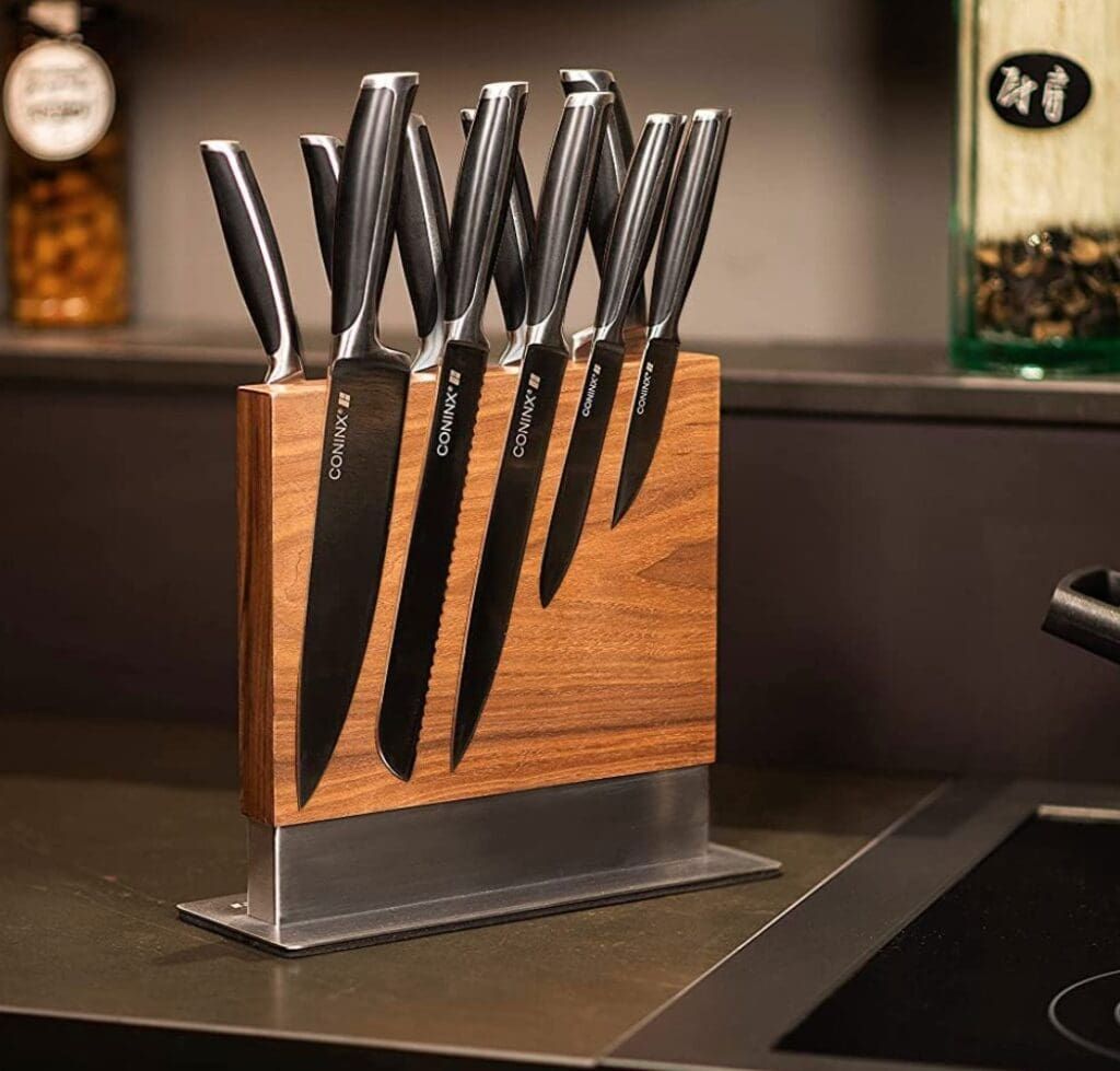 The Coninx Magnetic Knife Block Helped Shoppers Safely Organize Their  Cutlery