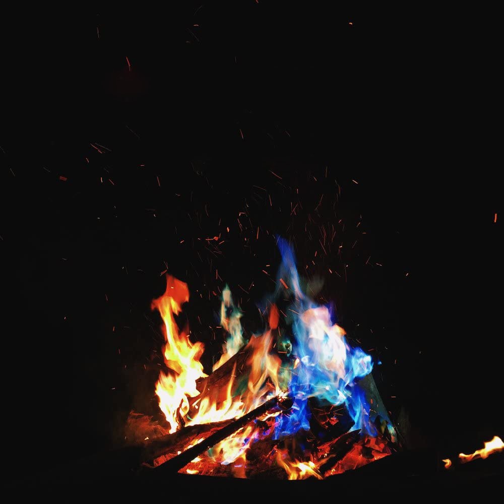 Outdoor Colorful Flames