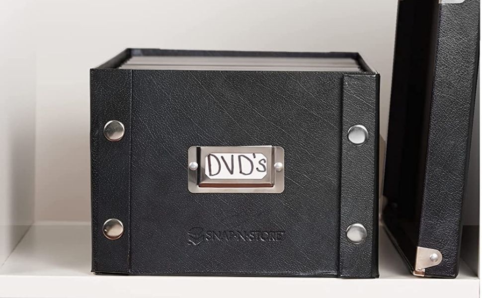 These DVD Storage Boxes