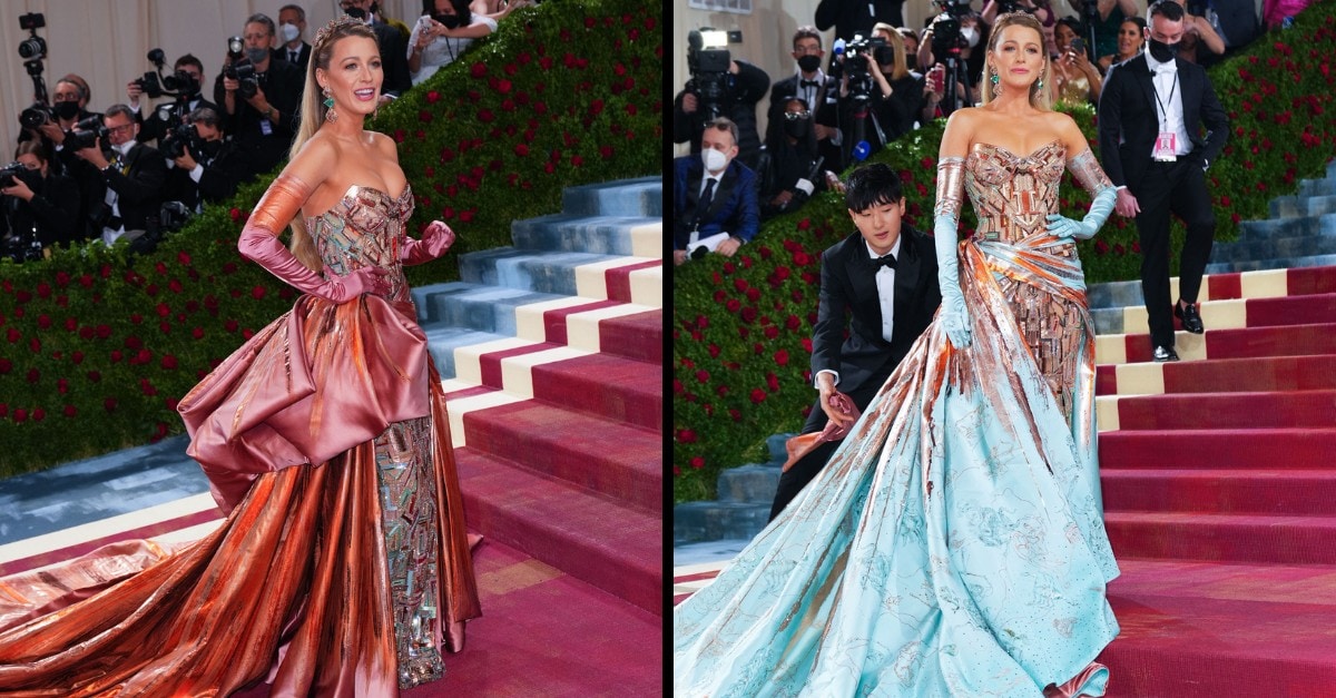 Blake Lively Pulls Off Insane Dress Transformation At The Met Gala