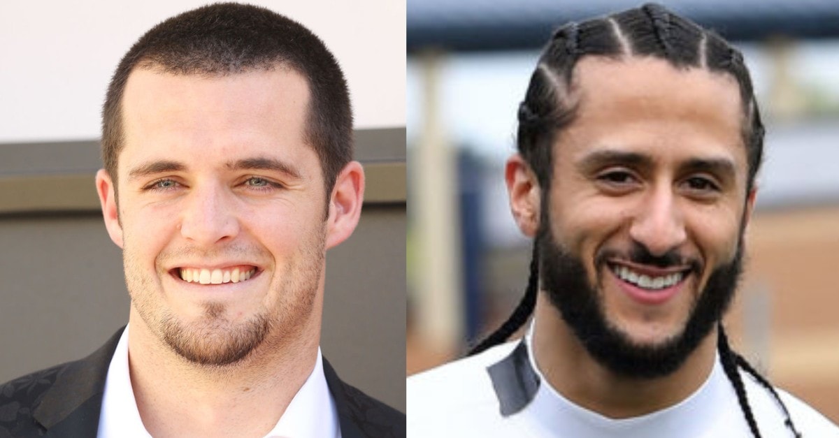 Derek Carr supports Raiders signing Colin Kaepernick: 'I think he