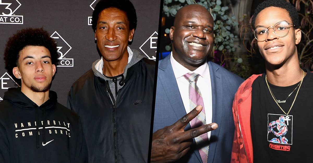 Lakers Sign Shaq & Scottie Pippen's Sons, Shareef & Scotty Jr., After NBA  Draft