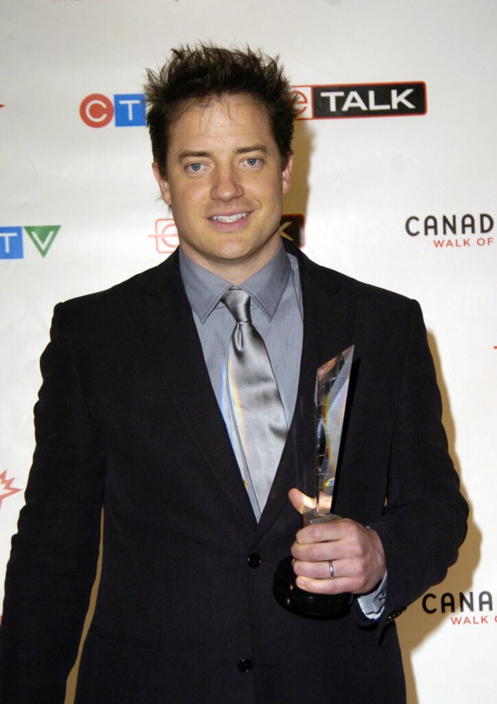 Brendan Fraser reacts to Elizabeth Hurley wanting Bedazzled reunion