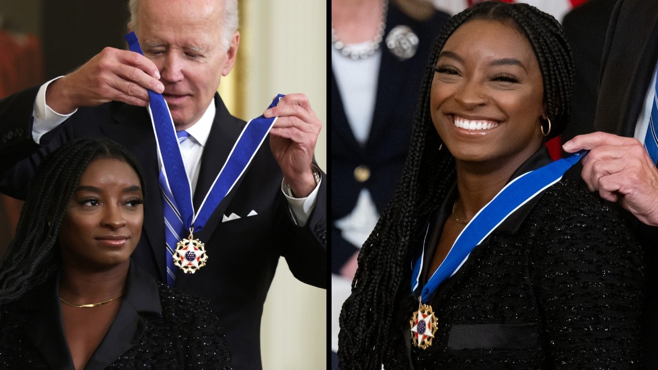 Simone Biles Awarded Presidential Medal Of Freedom