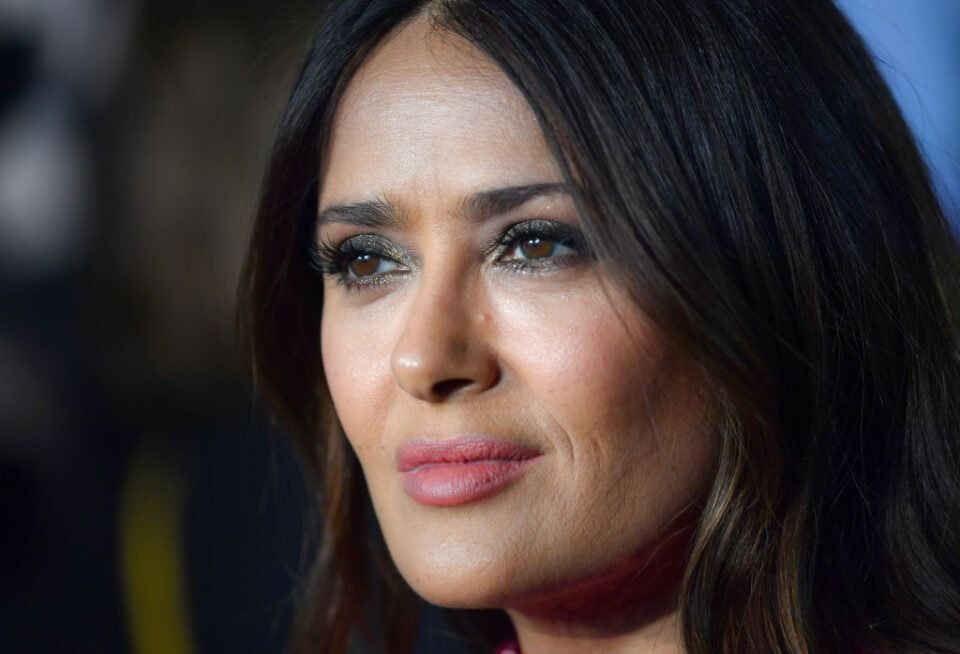 Salma Hayek Breaks Instagram In Nude Towel Pics