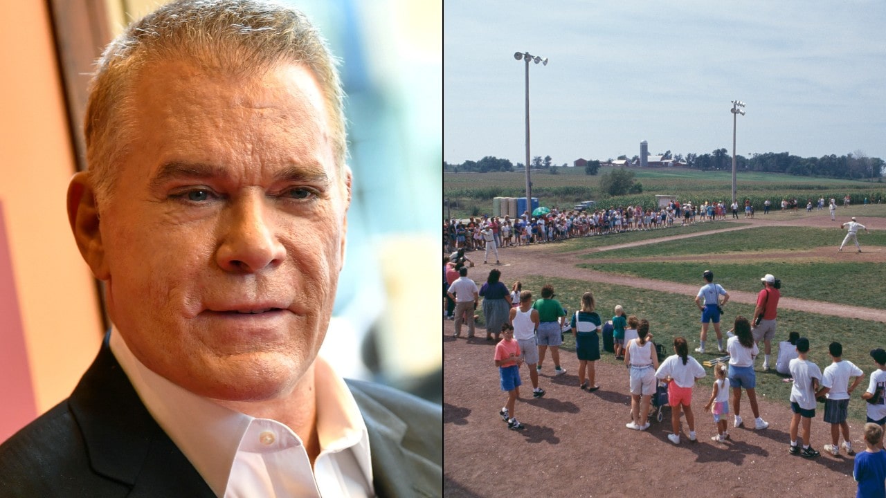 Ray Liotta honored by Kevin Costner, MLB before Field of Dreams game