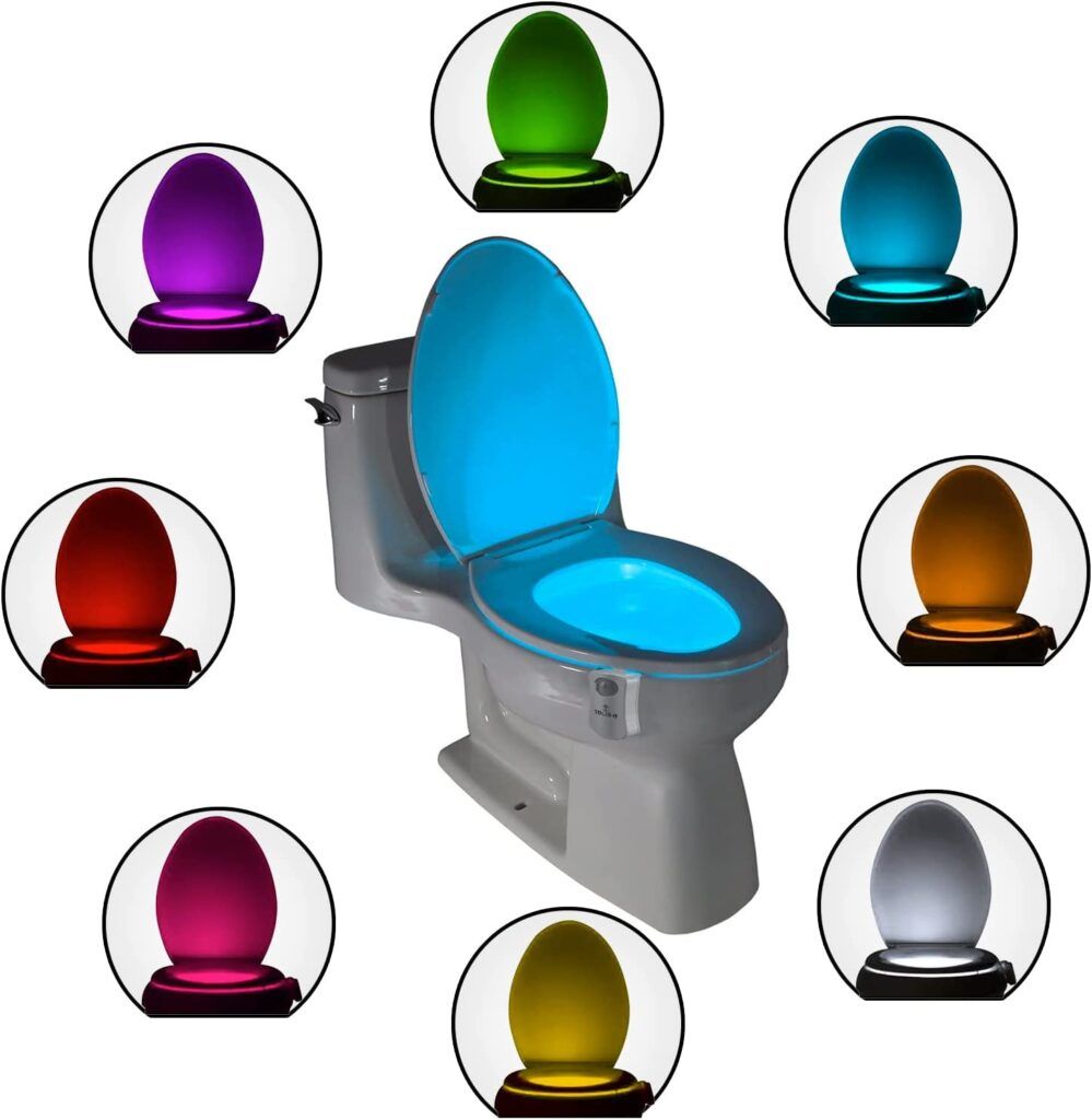motion activated toilet light