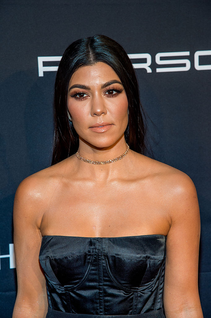 People Are Absolutely Loving Kourtney Kardashian's Goth Christmas Tree