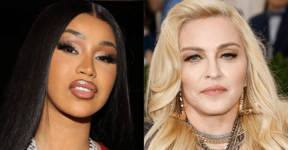 Cardi B Calls Out Madonna Over A Clown Emoji