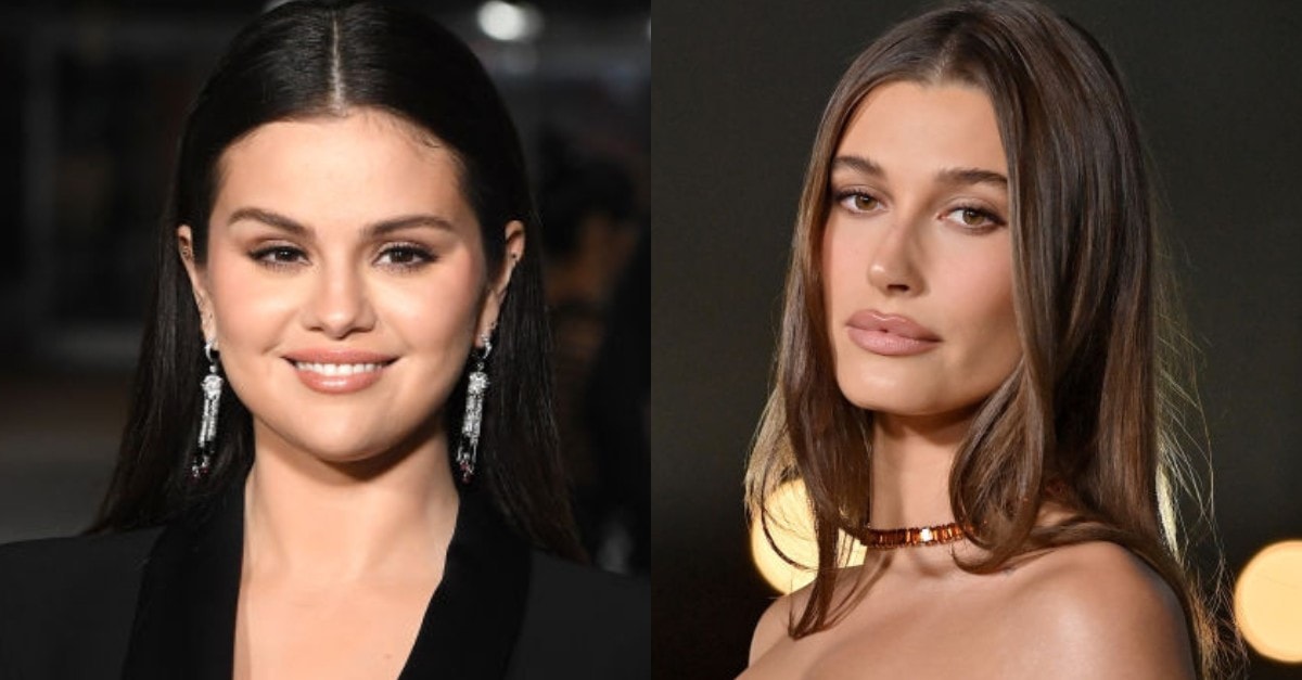 Selena Gomez and Hailey Bieber Pose for Photos Together