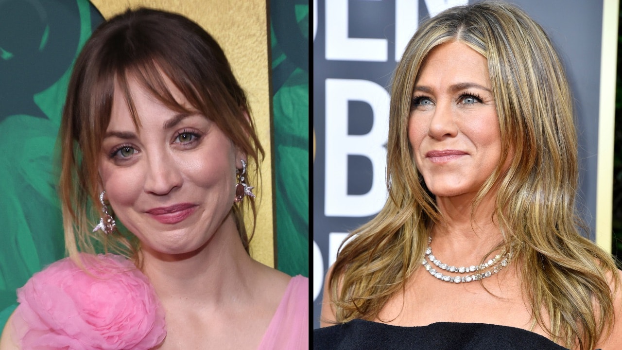 Pregnant Kaley Cuoco Shows Support to Jennifer Aniston for Sharing Her