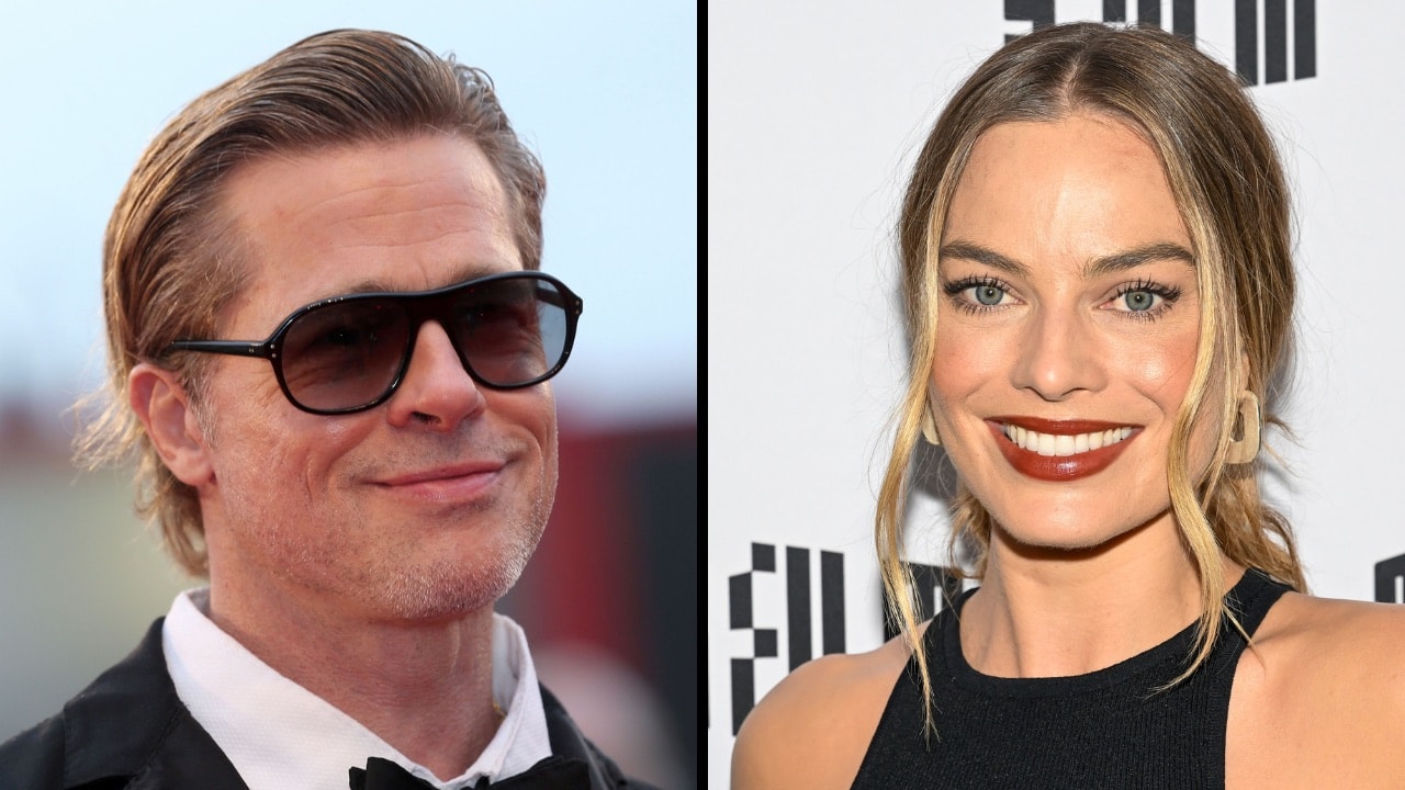 The Reason Margot Robbie Snuck In An Unscripted Kiss With Brad Pitt