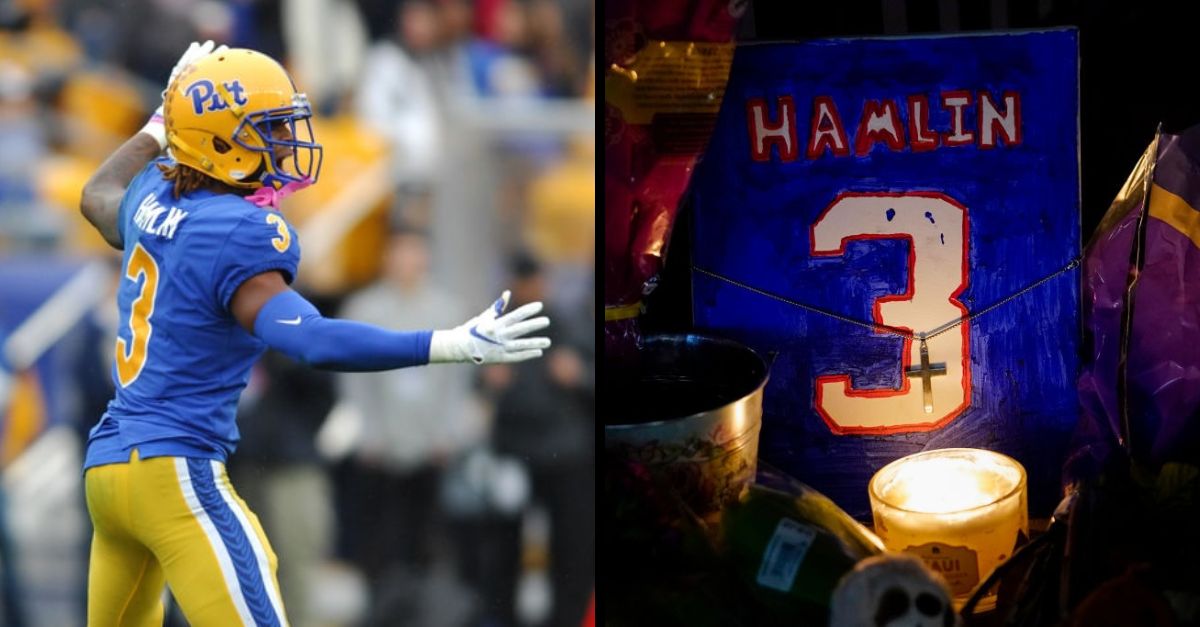 Damar Hamlin's condition shows improvement, Buffalo Bills say - BBC News