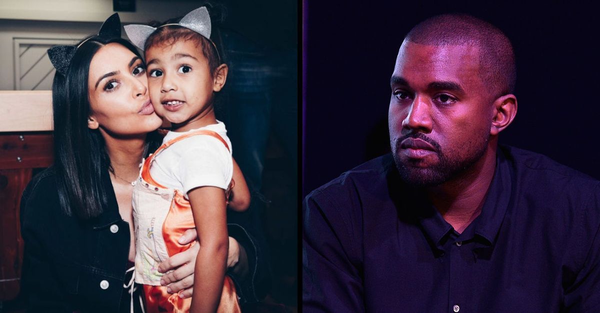 Fans Confused by 'Weird' New Video of Kim Kardashian and Daughter North  West Dressed as Kanye