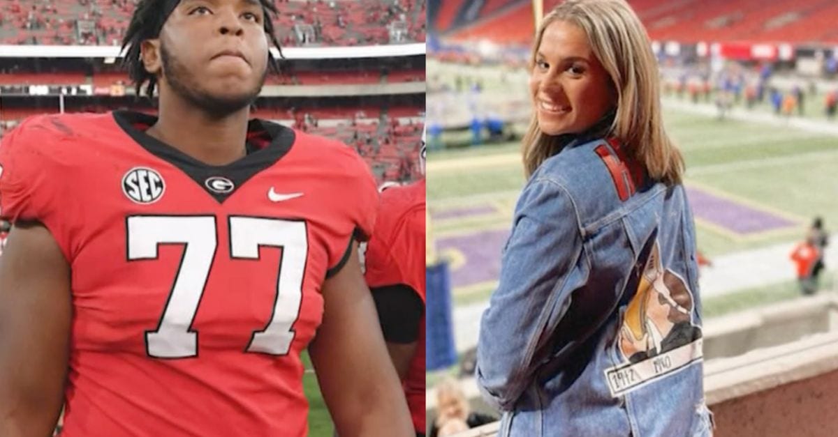 University of Georgia Football Star Devin Willock And Staff Member ...