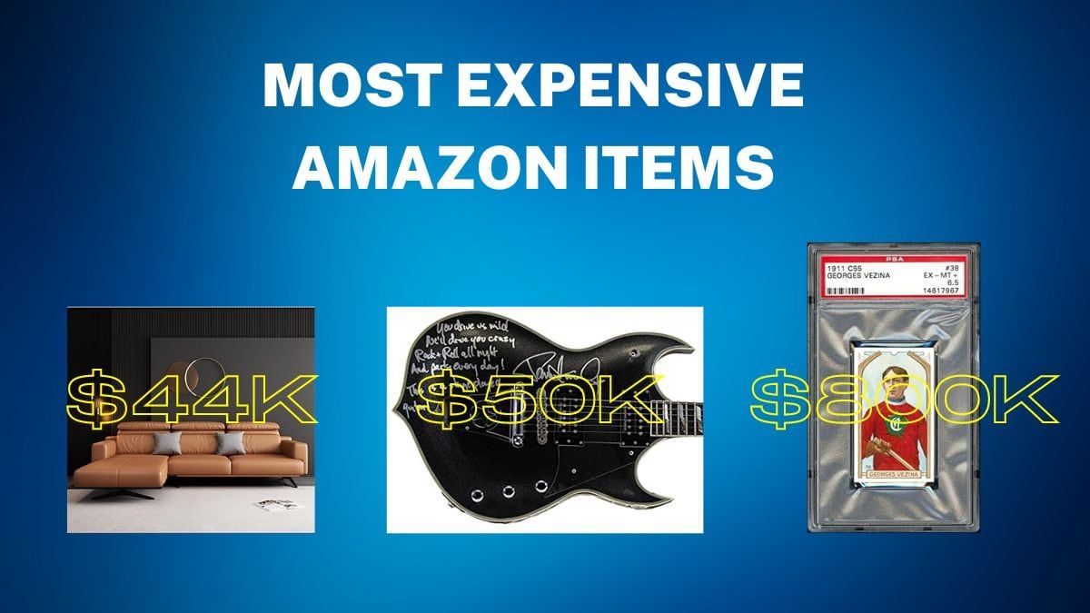 Most Expensive Things You Can Buy On  If You Win A Billion