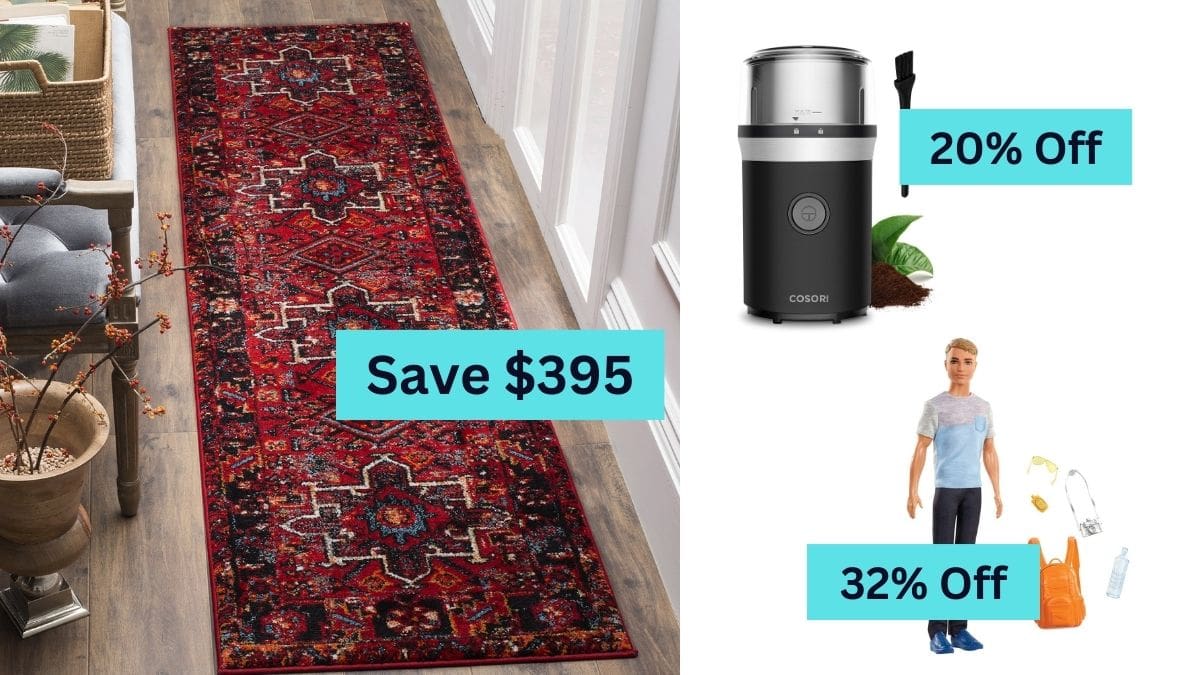 Today's Prime Day Deals 7/7/2023 Kitchen, More Barbies, and TONS of Rugs! Amazon Prime Day