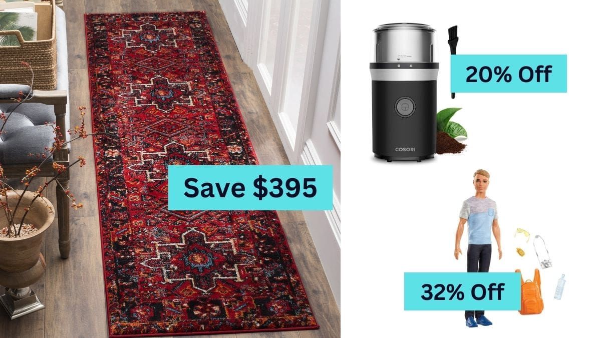 Today's Prime Day Deals - 7/7/2023 Kitchen, More Barbies, and TONS of Rugs!   Prime Day - 22 Words