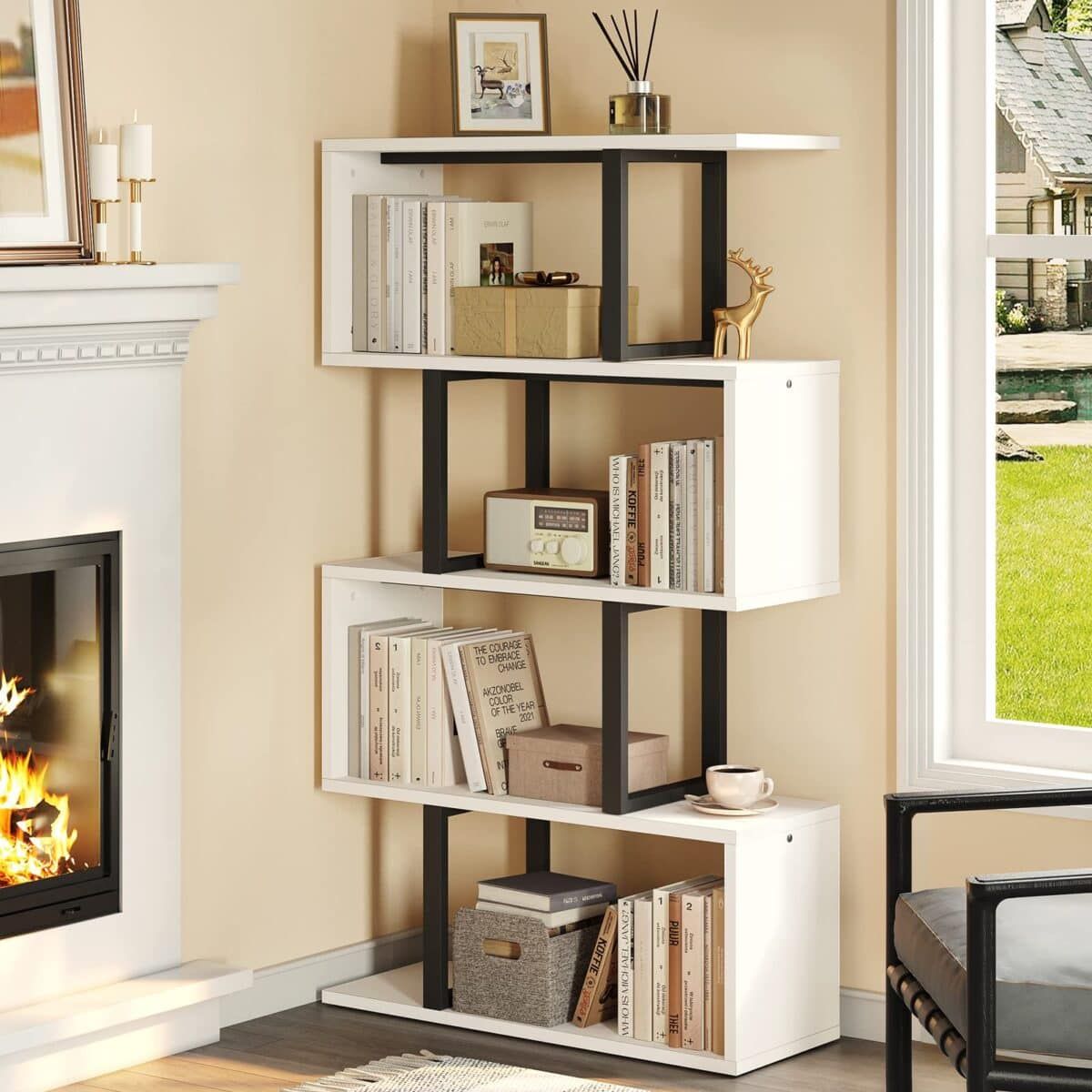 YITAHOME 5-Tier Bookshelf