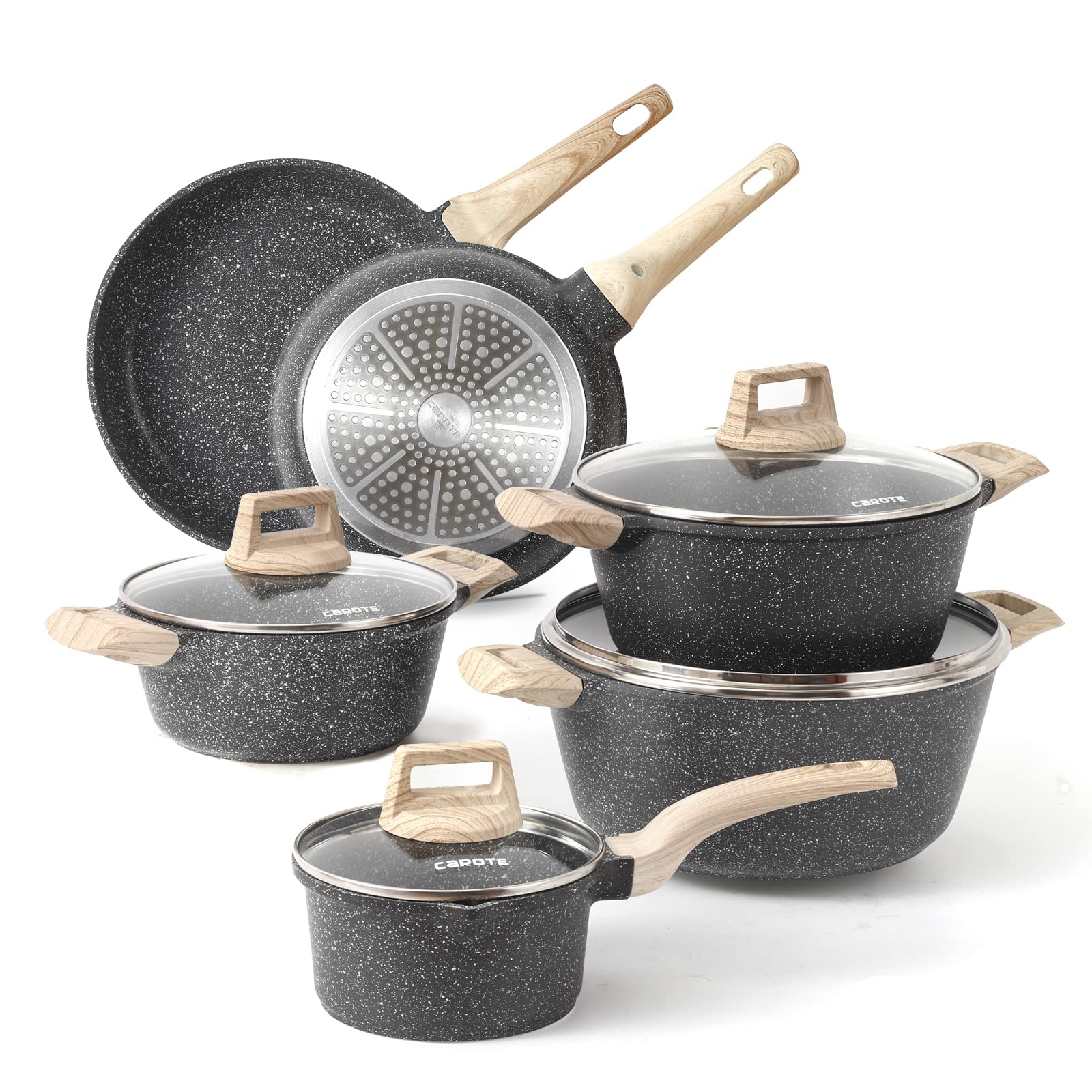 What You Should Know About Carote Nonstick Granite Cookware Set