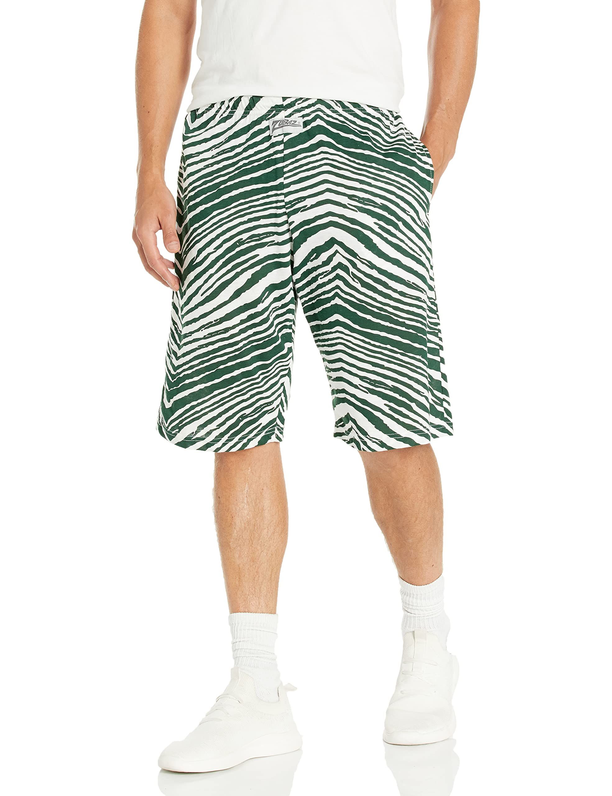 Zubaz Men's Standard Classic Zebra Printed Athletic Lounge Pants